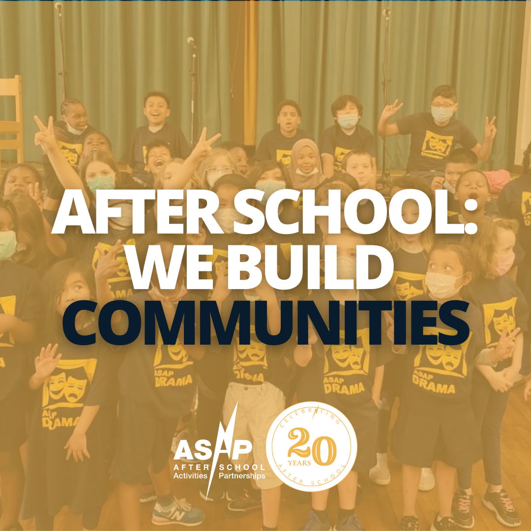 After School: We build communities series
