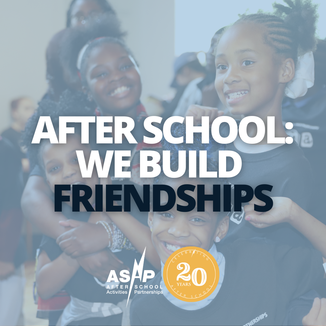 After School: We build friendships series